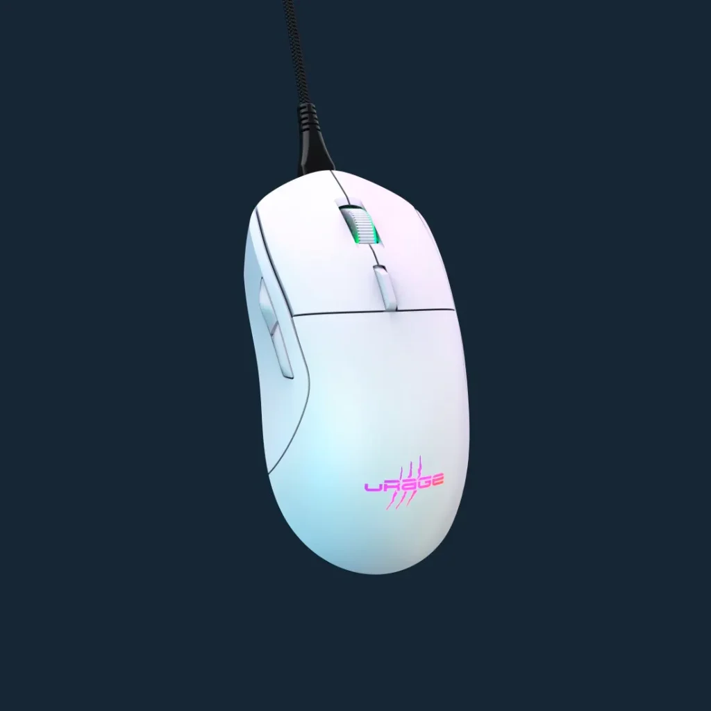 uRage Reaper 250 vezetékes optikai egér (6200 DPI), fehér (217837) - Image 2