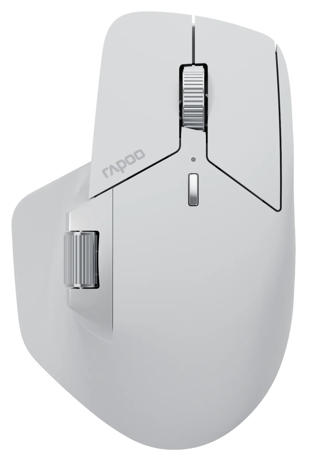 RAPOO MT760L multimode vezeték nélküli optikai egér (Bluetooth, 2,4 GHz), fehér (226037)