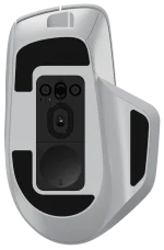 RAPOO MT760L multimode vezeték nélküli optikai egér (Bluetooth, 2,4 GHz), fehér (226037) - Image 3
