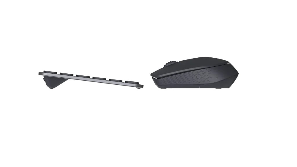 RAPOO 9310M vezeték nélküli billentyűzet + egér (Bluetooth), sötétszürke (226491) - Image 2