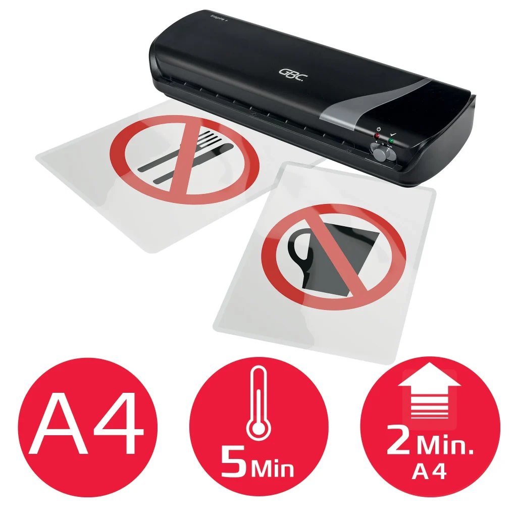 GBC Inspire+ A4 laminálógép szett, fekete - Image 16
