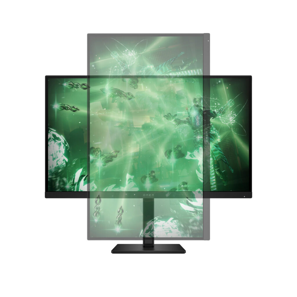 OMEN by HP 27 hüvelykes QHD 165 Hz-es gamer monitor - OMEN 27q; Fekete; QHD (2560 x 1440 165 Hz-en);400 nit;IPS; LCD;HDR 400;109 ppi;1000:1;Akár 16,7 millió szín,True 8 bit;HDMI; DisplayPortT-in;AMD F - Image 3