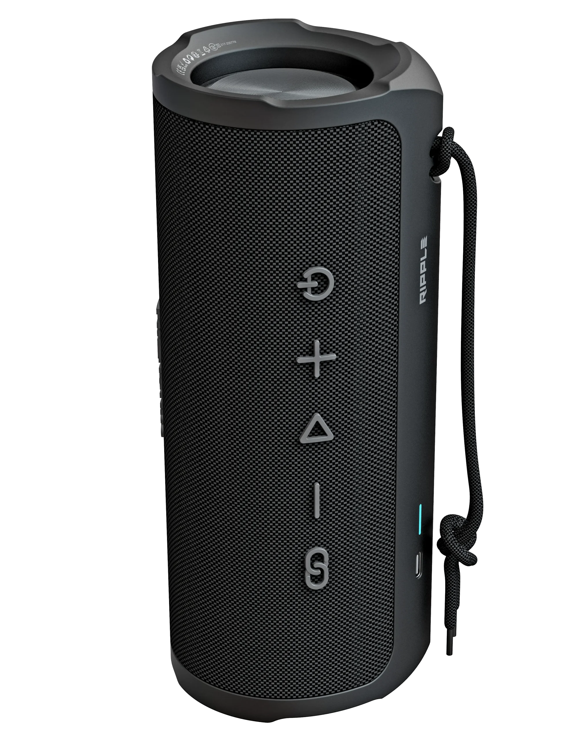 HiFuture RIPPLE (20W+10W,hordozható, IPX7), Black, hangszóró