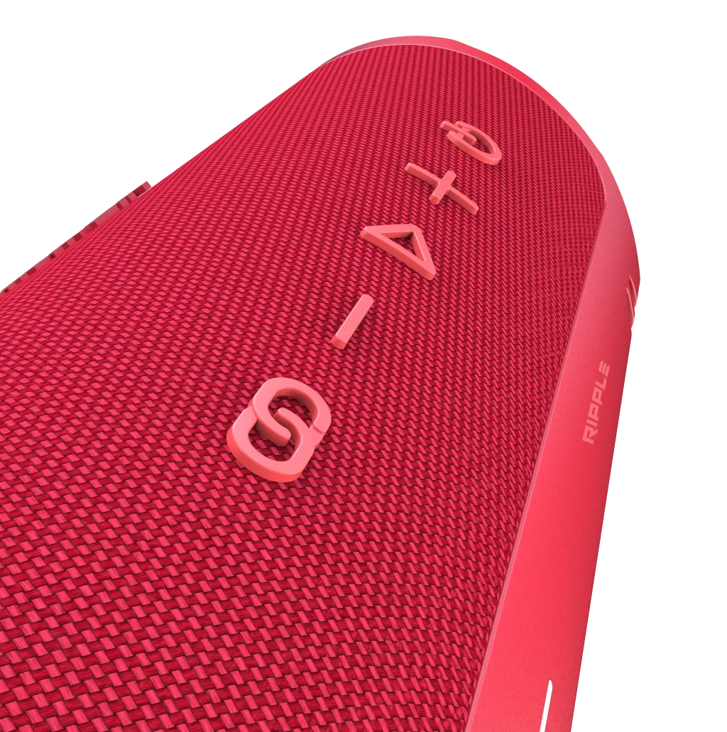 HiFuture RIPPLE (20W+10W,hordozható, IPX7), Red, hangszóró - Image 3