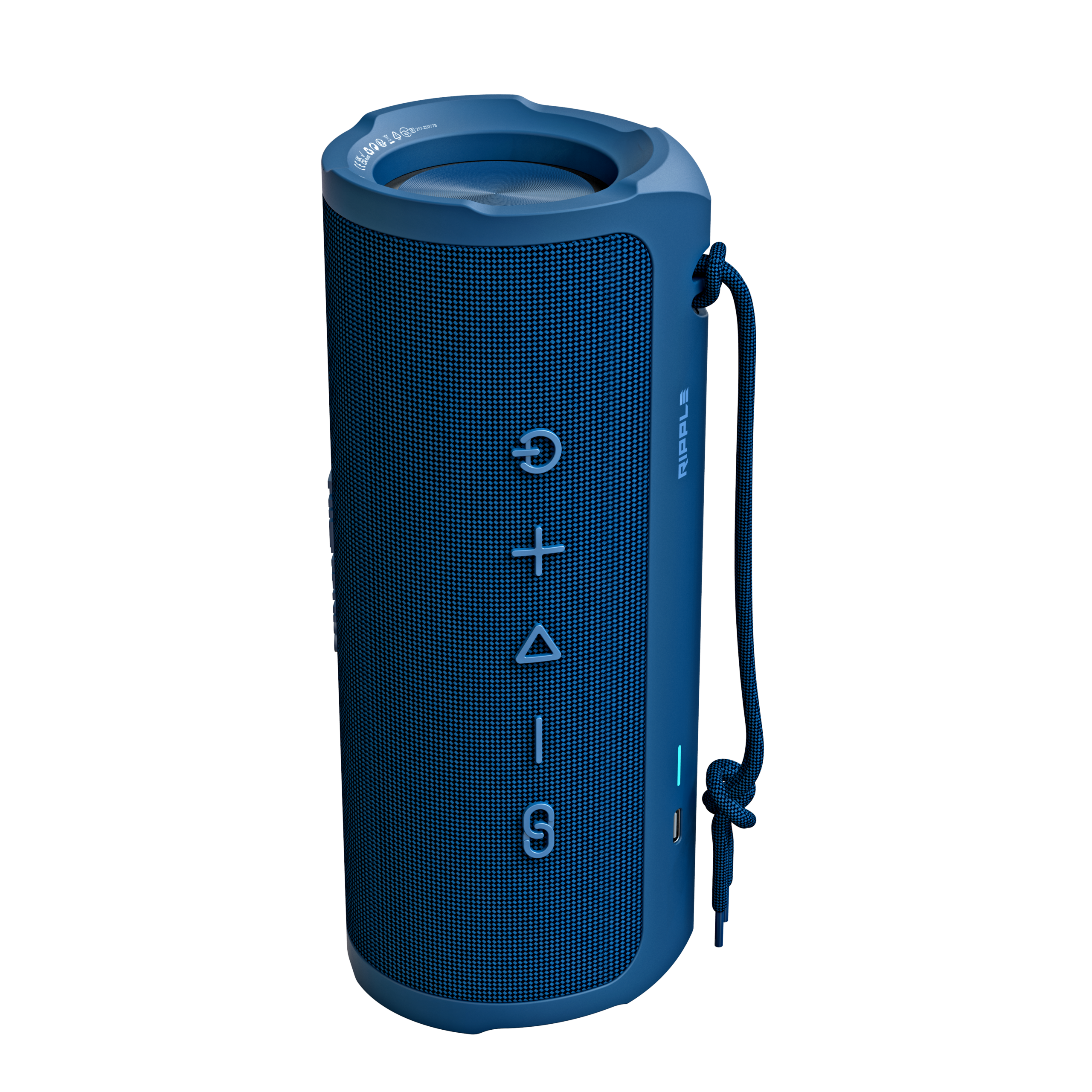 81053IPPLE - 81053ipple-1 HiFuture RIPPLE (20W+10W,hordozható, IPX7), Blue, hangszóró - Image 1