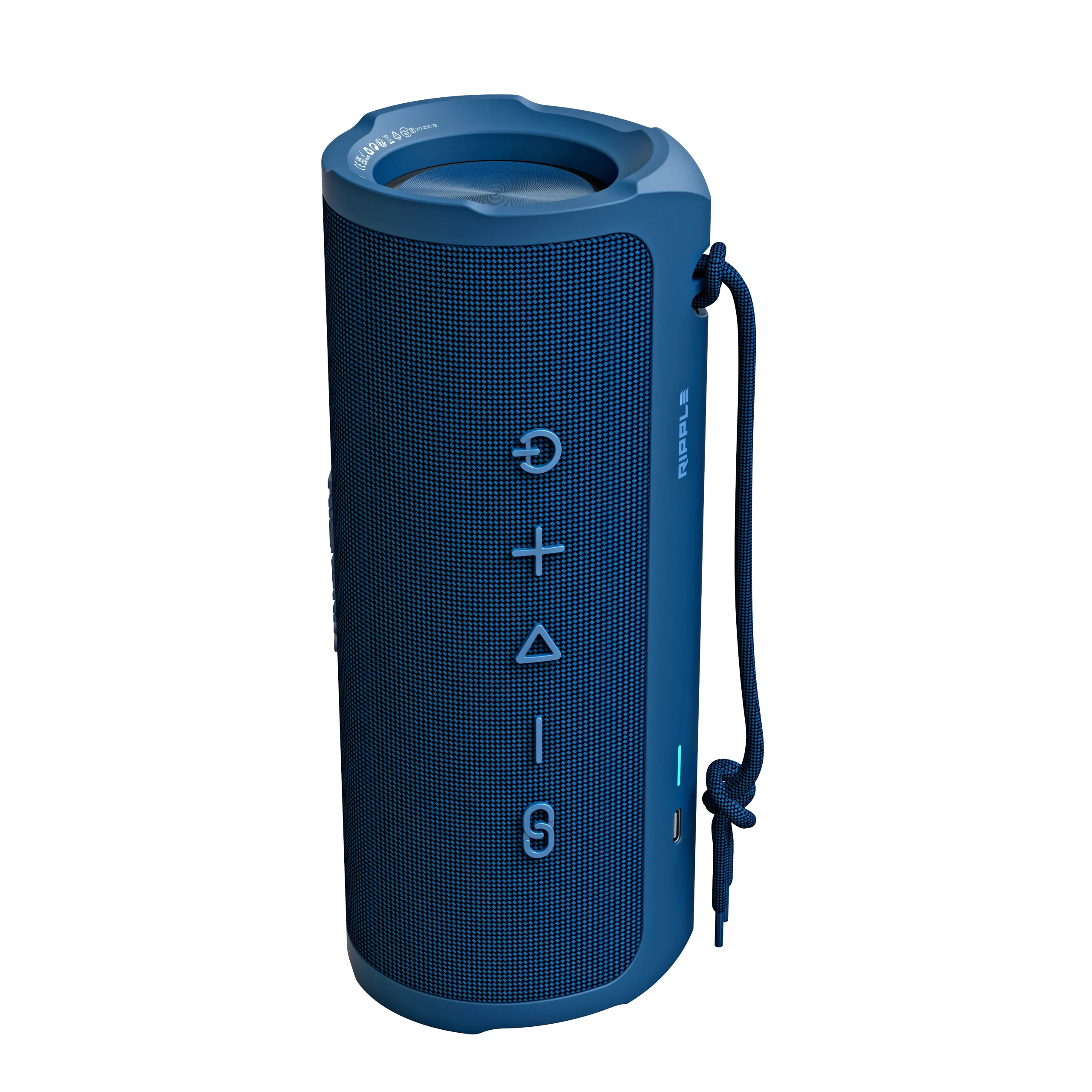 81053IPPLE - 81053ipple-1 HiFuture RIPPLE (20W+10W,hordozható, IPX7), Blue, hangszóró - Image 1