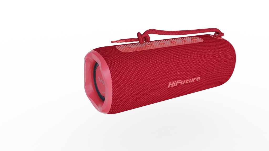 HiFuture ALPHA (20W,hordozható, IPX7), Red, hangszóró - Image 3