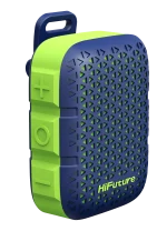 HiFuture POCKET S (5W,hordozható, IPX7), Blue-Green, hangszóró - Image 2
