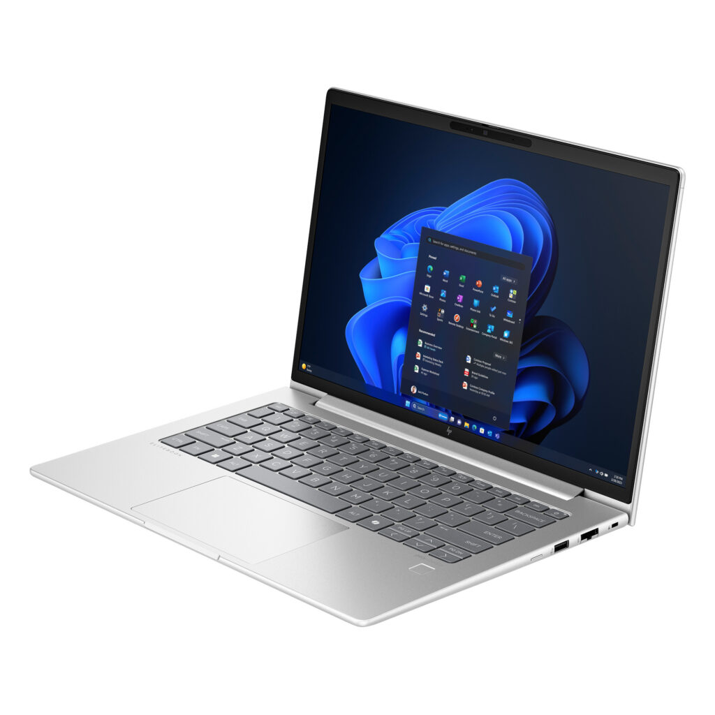 HP EliteBook 645G11, 14.0" WUXGA UWVA 300Nits, AMD Ryzen5 7535U, 8GB, 512GB PCIe SSD, AMD Radeon 660M , Silver Aluminium, WIN11PRO, háttérvilágításos billentyűzet, ujjlenyomat olvasó, 3 év gar - Image 2