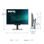 BENQ 28" RD280U Programozói monitor - Image 3