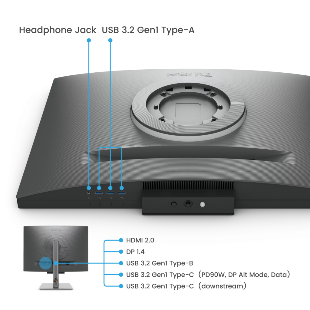 BENQ 28" RD280U Programozói monitor - Image 4