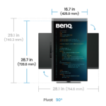 BENQ 32" RD320U Programozói monitor - Image 3