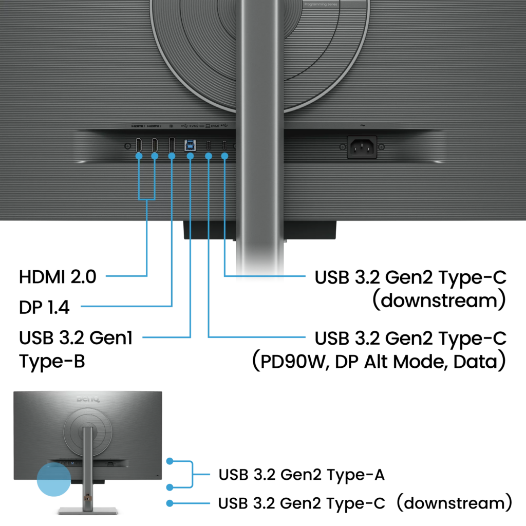 BENQ 32" RD320U Programozói monitor - Image 4