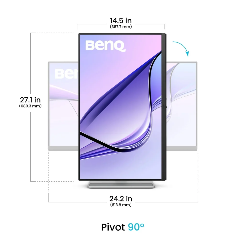 BENQ 27" MA270U Mac monitor - Image 7