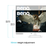 BENQ 32" EW3290U 4K UHD IPS 16:9 5ms monitor - Image 4