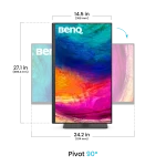 BENQ 27" PD2706QN QHD IPS 16:9 5ms monitor - Image 4