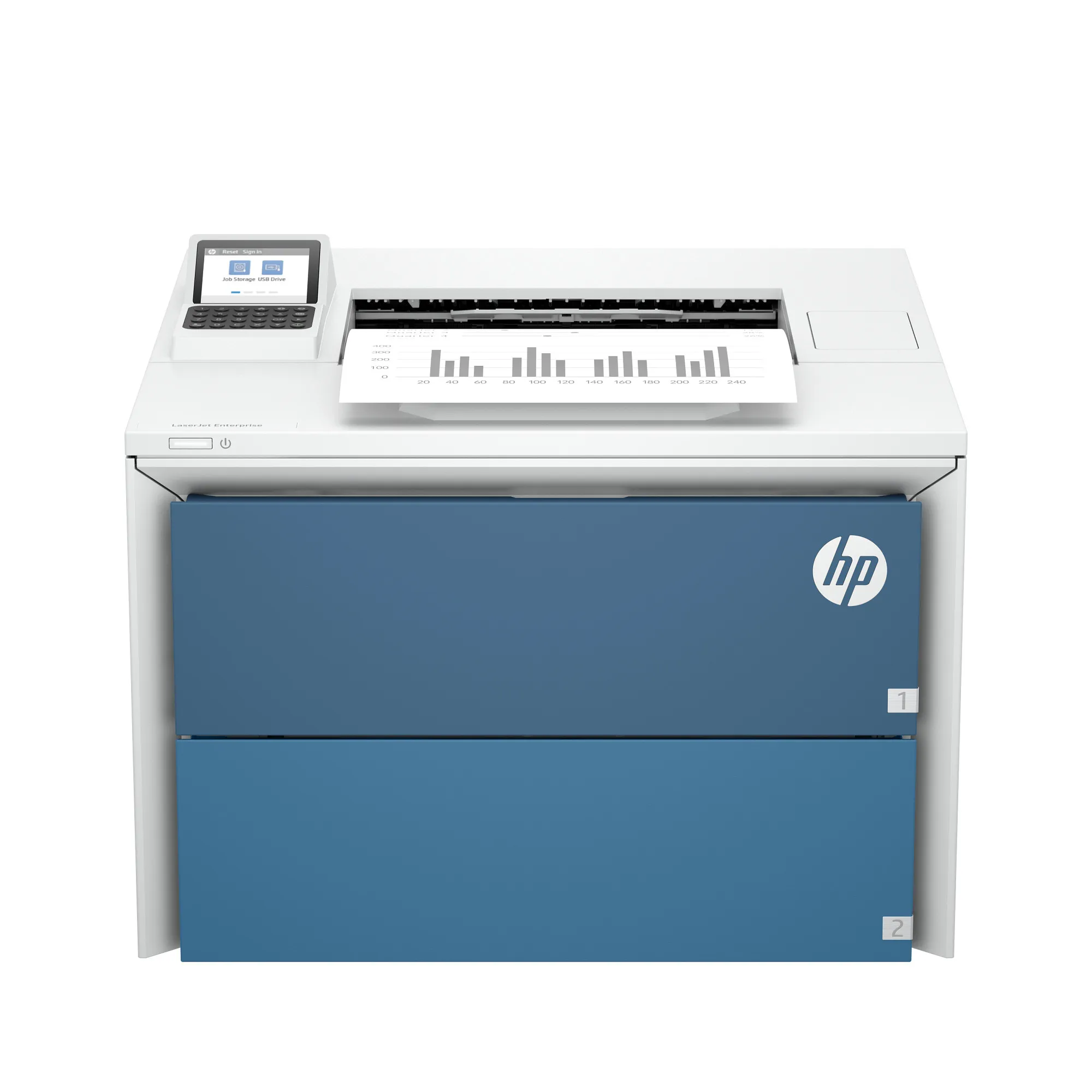 HP LaserJet Enterprise 5501dn mono lézer egyfunkciós nyomtató (LJ M507dn utódja)