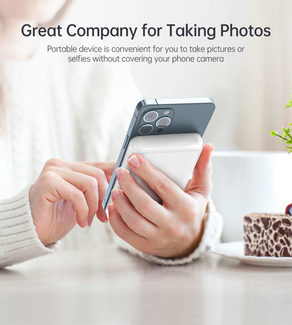 Choetech B651, 10000mAh (Magsafe,fehér), PowerBank - Image 4