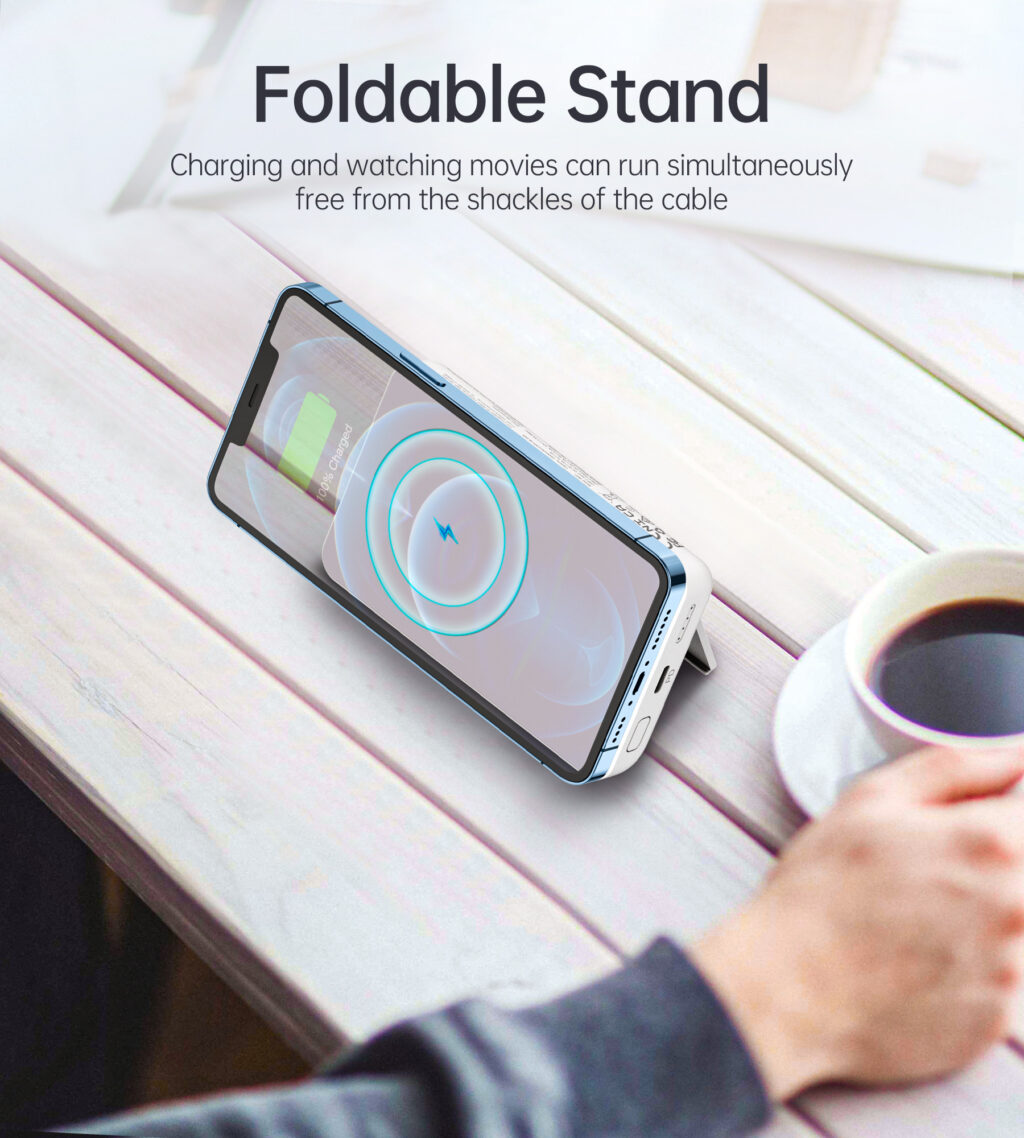 Choetech B651, 10000mAh (Magsafe,fehér), PowerBank - Image 5