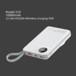 Choetech B695 10000mAh (Mobil,Watch,fehér-szürke), PowerBank - Image 2