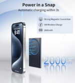 Choetech B708, 2000mah, ultravékony, Powerbank - Image 4