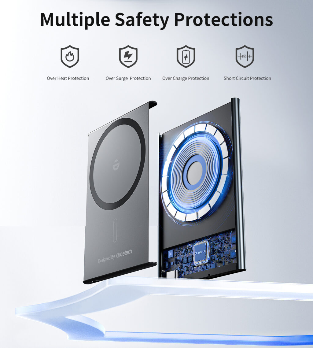 Choetech B708, 2000mah, ultravékony, Powerbank - Image 5