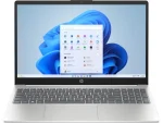 HP Laptop 15-fc0056nh, 15.6"" FHD AG IPS 300Nits, AMD Ryzen 5 7520U QC, 16GB, 512GB PCIe SSD, Radeon Graphics, Natural Silver, WIN11, numerikus háttérvilágításos billentyűzet, ujjlenyomat olvasó, 3 év