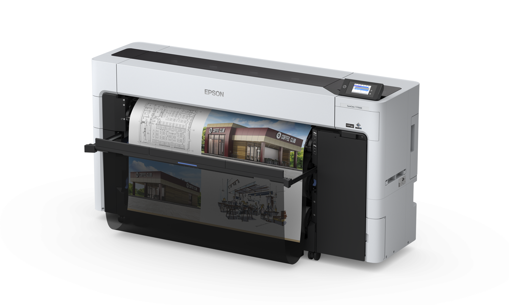 Epson SureColor SC-T7700D A0 CAD színes nagyformátumú nyomtató /44"/