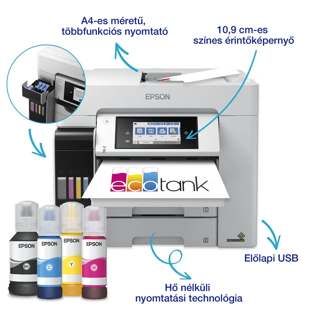 Epson EcoTank L6580 színes tintasugaras multifunkciós üzleti nyomtató - Image 3