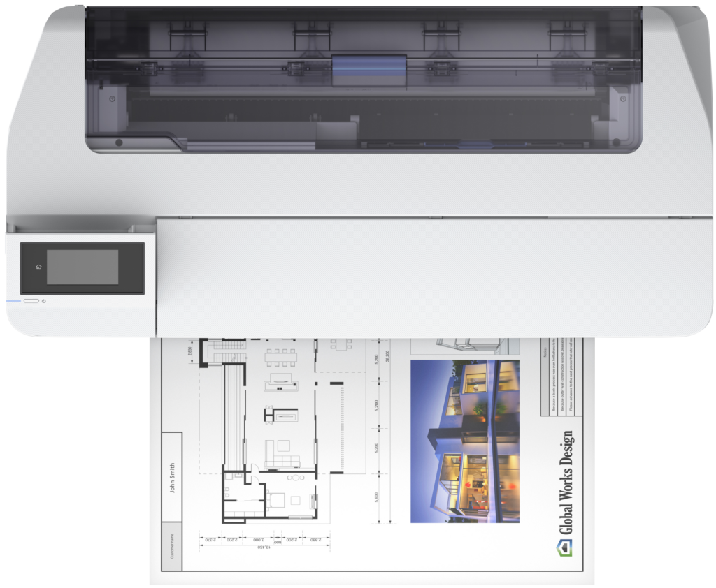 Epson SureColor SC-T2100 A1 színes nagyformátumú nyomtató /24"/ - Image 4