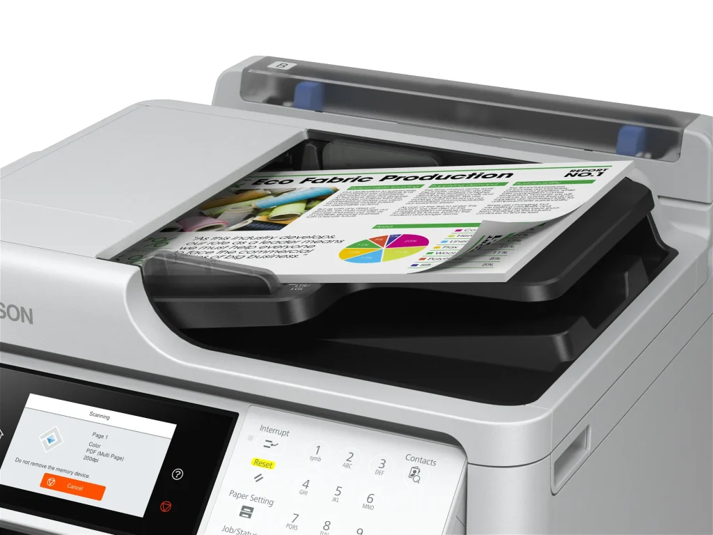 Epson WorkForce Pro EM-C800RDWF RIPS színes MFP - Image 3