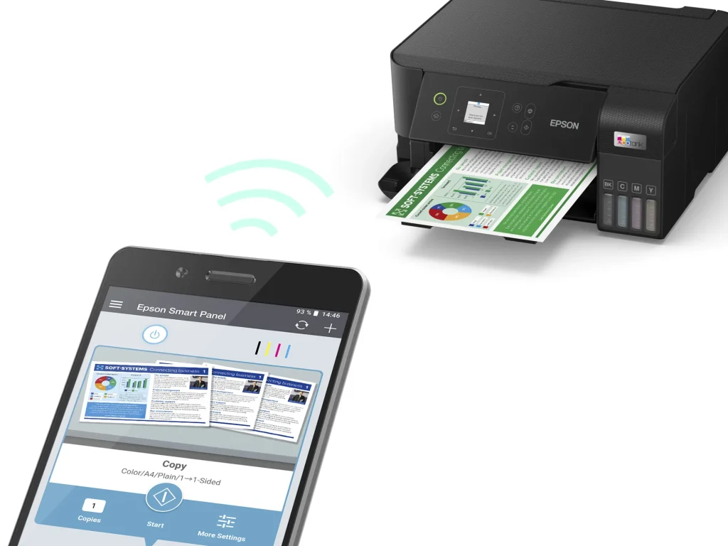 Epson EcoTank L3560 színes tintasugaras multifunkciós nyomtató - Image 3