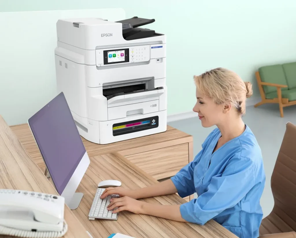 Epson WorkForce Pro EM-C8101RDWF A3 színes MFP - Image 9