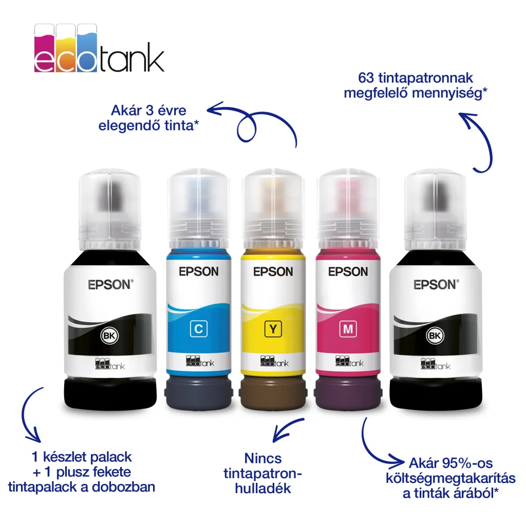 Epson EcoTank L6376 színes tintasugaras multifunkciós nyomtató - Image 6