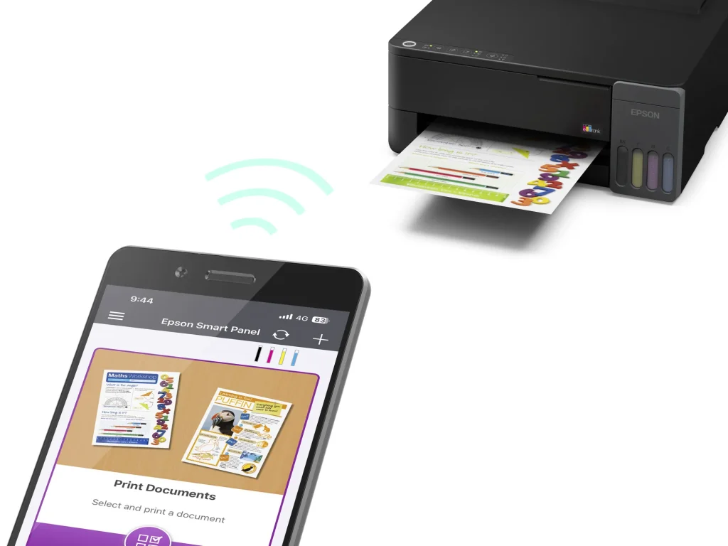 Epson EcoTank L1350 színes tintasugaras egyfunkciós nyomtató - Image 5