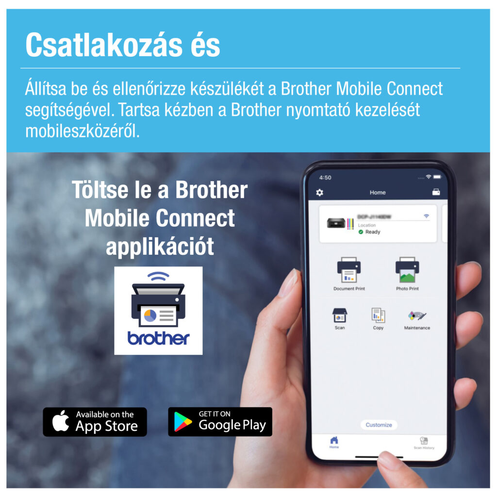 Brother DCPT730DW színes külső tintatartályos multifunkciós nyomtató - Image 12