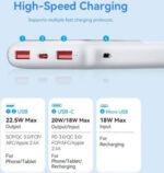 Vention FHKB0 10000mah 22,5W, PowerBank - Image 2