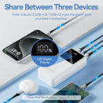 Vention FHMB0 30000mah ,22,5W, powerbank - Image 3