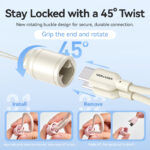 Vention FKAN0-C 10000mah, (bézs,22,5W), powerbank - Image 3