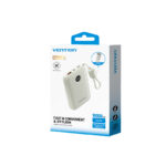Vention FKAN0-C 10000mah, (bézs,22,5W), powerbank - Image 6