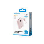 Vention FKAP0-C 10000mah, (rózsaszín,22,5W), powerbank - Image 7