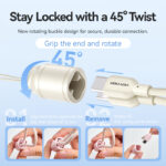 Vention FKBN0-C 20000mah, (bézs,22,5W), powerbank - Image 2