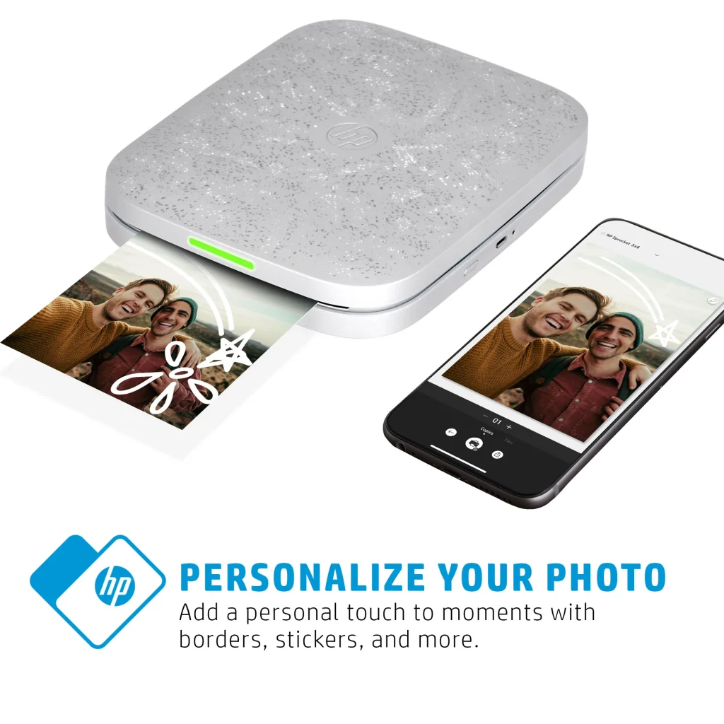 HP Sprocket 3x4 hordozható fotónyomtató - Image 4