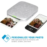HP Sprocket 3x4 hordozható fotónyomtató - Image 4