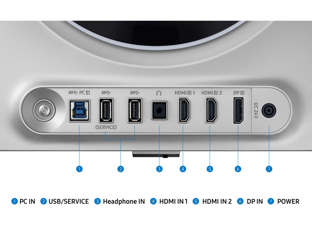 SAMSUNG 27 LS27DG602SUXEN QHD QD-OLED 16:9 0.03msGTG monitor - Image 11