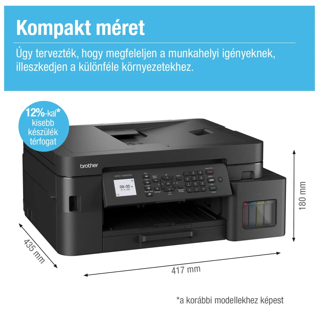 Brother MFCT930DW színes külső tintatartályos multifunkciós nyomtató - Image 2