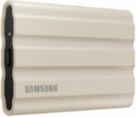 SAMSUNG SSD Külső, 1TB, T7 Shield, Bézs, USB 3.2 - Image 2