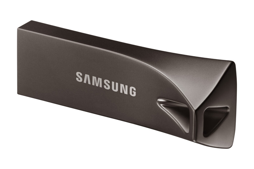 SAMSUNG Pendrive 512GB, Bar PLUS, Titán Ezüst - Image 2