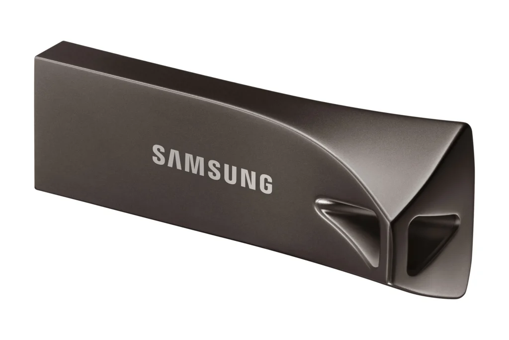 SAMSUNG Pendrive 512GB, Bar PLUS, Titán Ezüst - Image 2