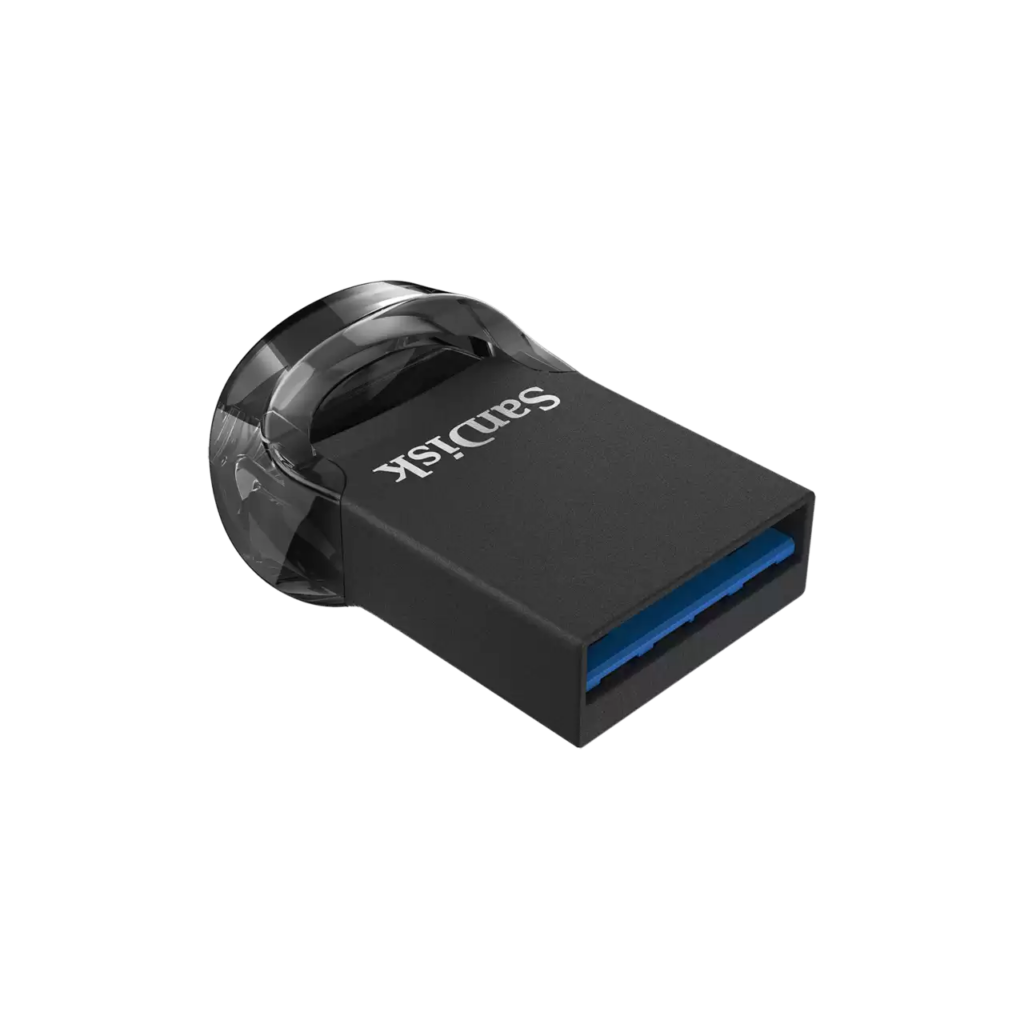 SanDisk, Pendrive, 64GB, Ultra Fit, Fekete - Image 2